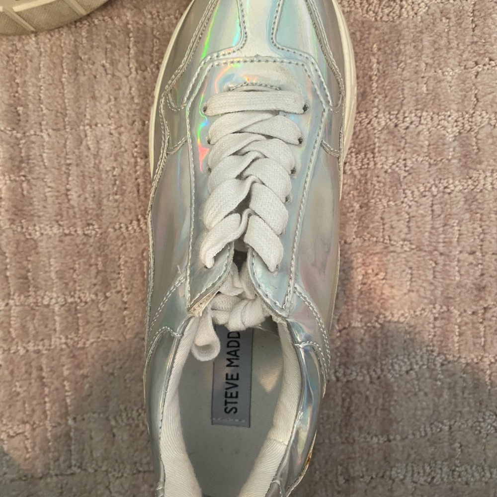 Steve Madden Memory Platform Wedge Sneaker Women - image 3